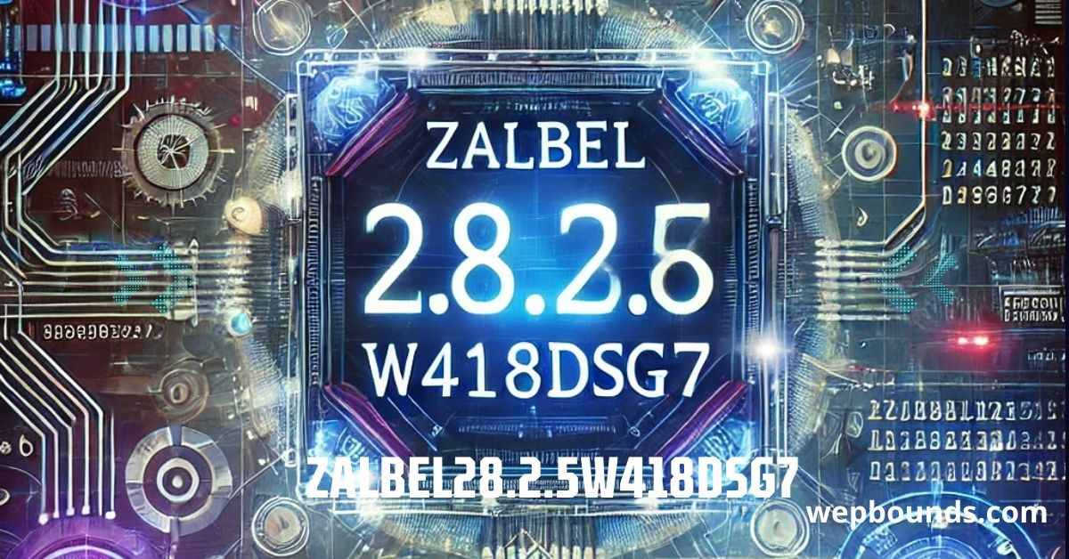 Zalbel28.2.5w418dsg7: Everything You Need to Know
