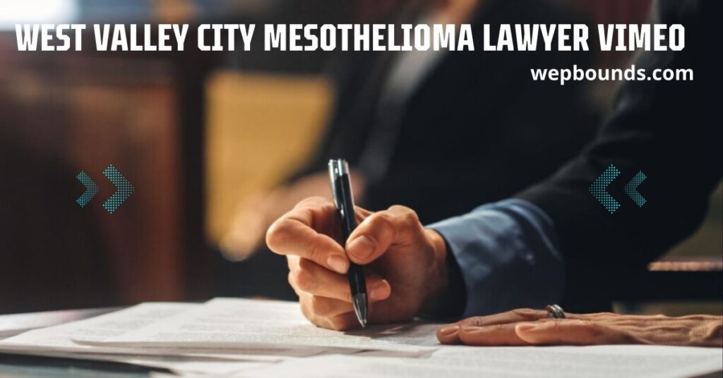 West Valley City Mesothelioma Lawyer Vimeo